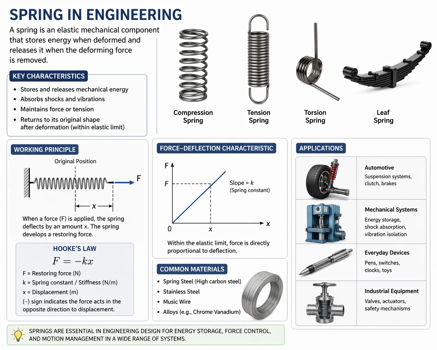 what is Spring in Engineering